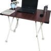 limraz furniture Engineered Wood Study Table  (Free Standing, Finish Color - rosewood, Pre-assembled)