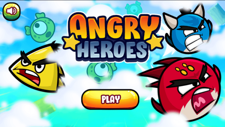 Angry Heroes Game Digistudylab.in