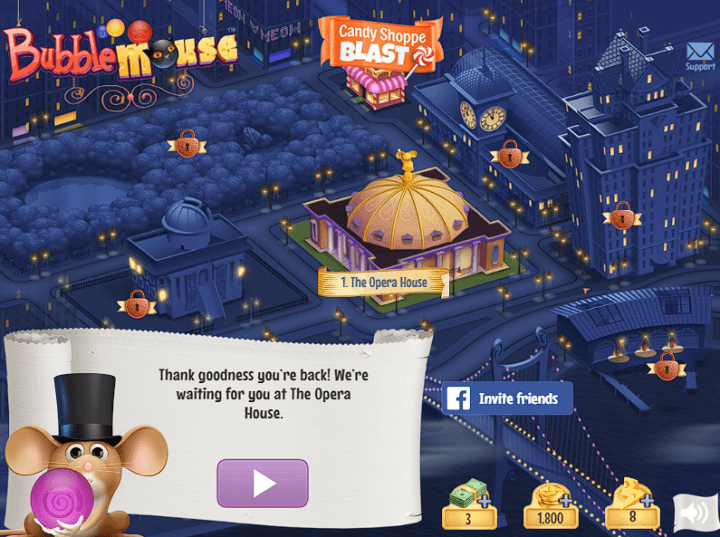 Bubble Mouse Blast Game Digistudylab.in
