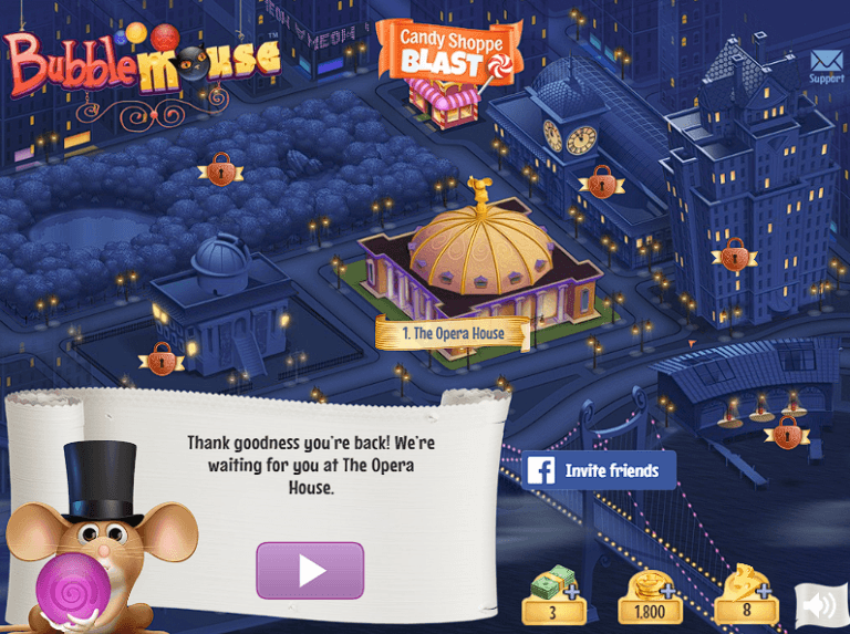Bubble Mouse Blast Game Digistudylab.in
