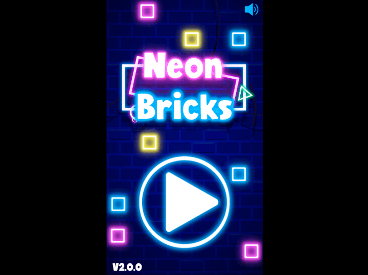 Neon Bricks Game Digistudylab.in
