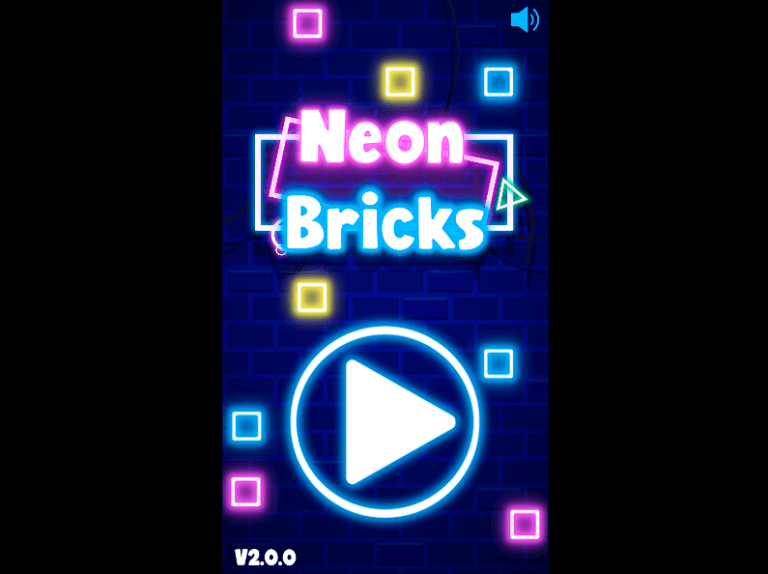 Neon Bricks Game Digistudylab.in