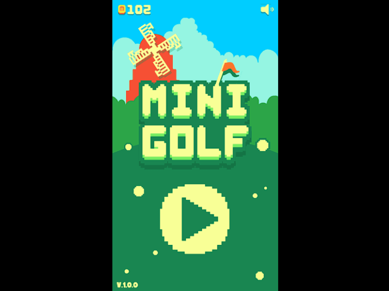 Pixel Mini Golf Game Digistudylab.in