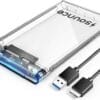 Sounce 2.5 Inch SATA SSD Enclosure Transparent Case Digistudylab (1) Sounce 2.5 Inch SATA SSD Enclosure Transparent Case Digistudylab (1)