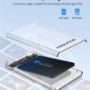 Sounce 2.5 Inch SATA SSD Enclosure Transparent Case Digistudylab (2) Sounce 2.5 Inch SATA SSD Enclosure Transparent Case Digistudylab (2)