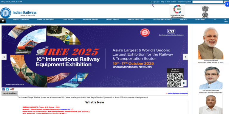 Ministry of Railways Digistudylab.in