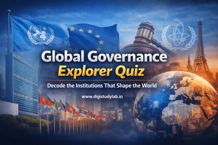 Global Governance Explorer Quiz Decode the Institutions That Shape the World Digistudylab.in