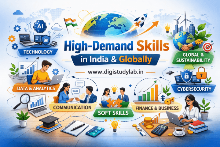 High-Demand Skills in India and Globally Digistudylab.in
