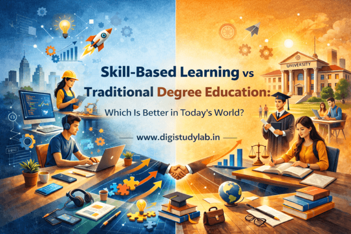 Skill-Based Learning vs Traditional Degree Education Which Is Better in Today’s World Digistudylab.in