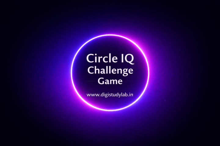 Circle IQ Challenge Game Digistudylab.in
